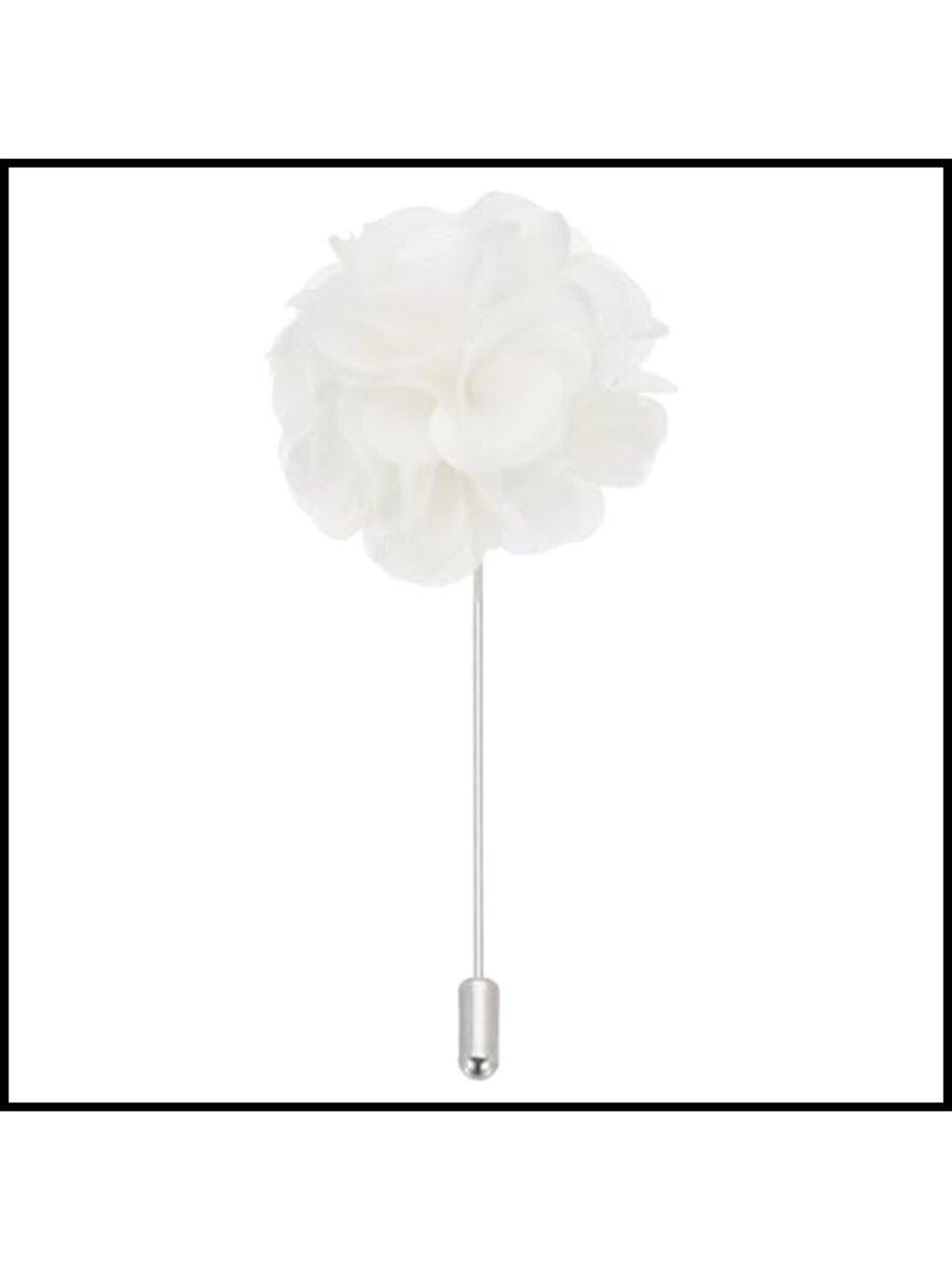 PATIKIL Metal Flower Brooch Lapel Pin for Suit Wedding Graduation